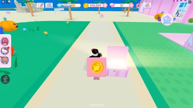 CONSIGUE SOMBRERO DE CINNAMOROLL GRATIS en ROBLOX | ROBLOX HELLO KITTY CAFE смотреть онлайн