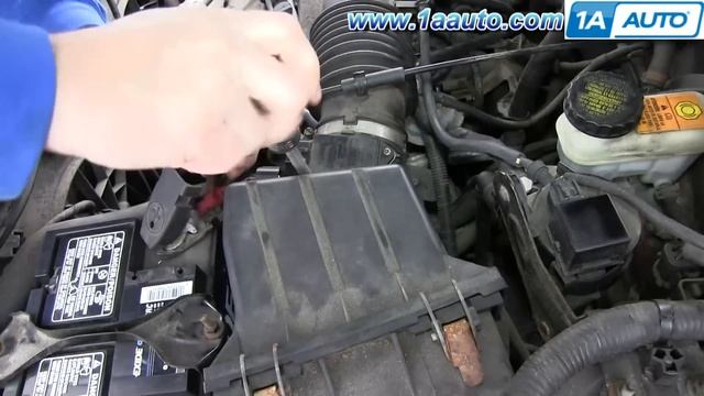 How to Replace Air Flow Meter Sensor 01-08 Ford Escape смотреть онлайн