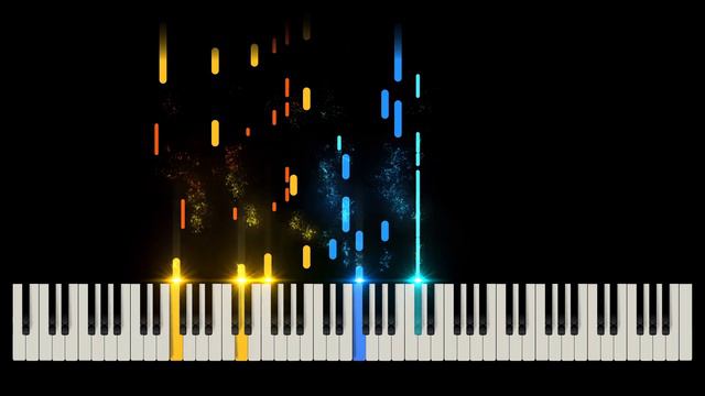 BLACK PUMAS | COLORS ► Tutorial Solo Piano Visualizer 🎹 Marc Auguste Bonaparte смотреть онлайн