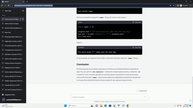 Search and replace in python replacing content between markers смотреть онлайн