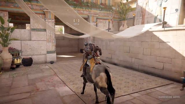 Assassin's Creed: Origins - Верблюд, ТАЙНЫЙ ОРДЕН ДРЕВНИХ, смотрим город МЕМФИС смотреть онлайн