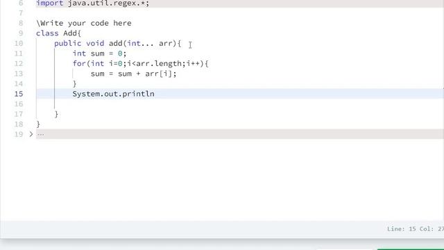 #39 Hackerrank Java Varargs - Simple Addition Solution - Java 8 | ?☕?? Hackerrank Java смотреть онлайн