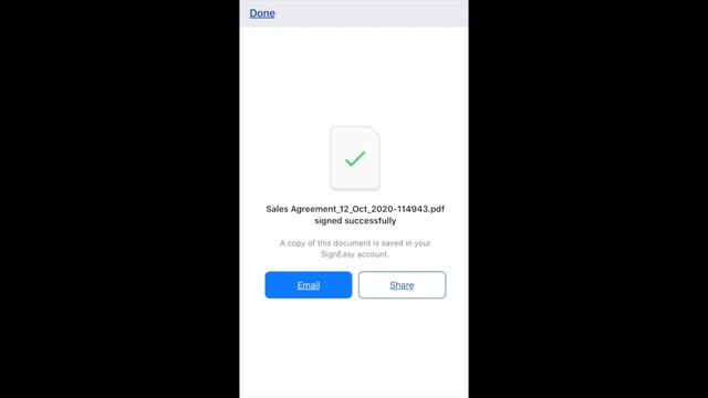 Action Extension and Document Picker in Signeasy for iOS смотреть онлайн