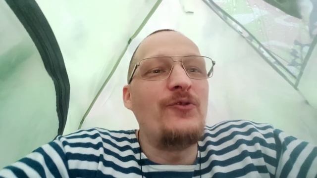 Палатка 3х-местная "Alaska 3" в ливень смотреть онлайн