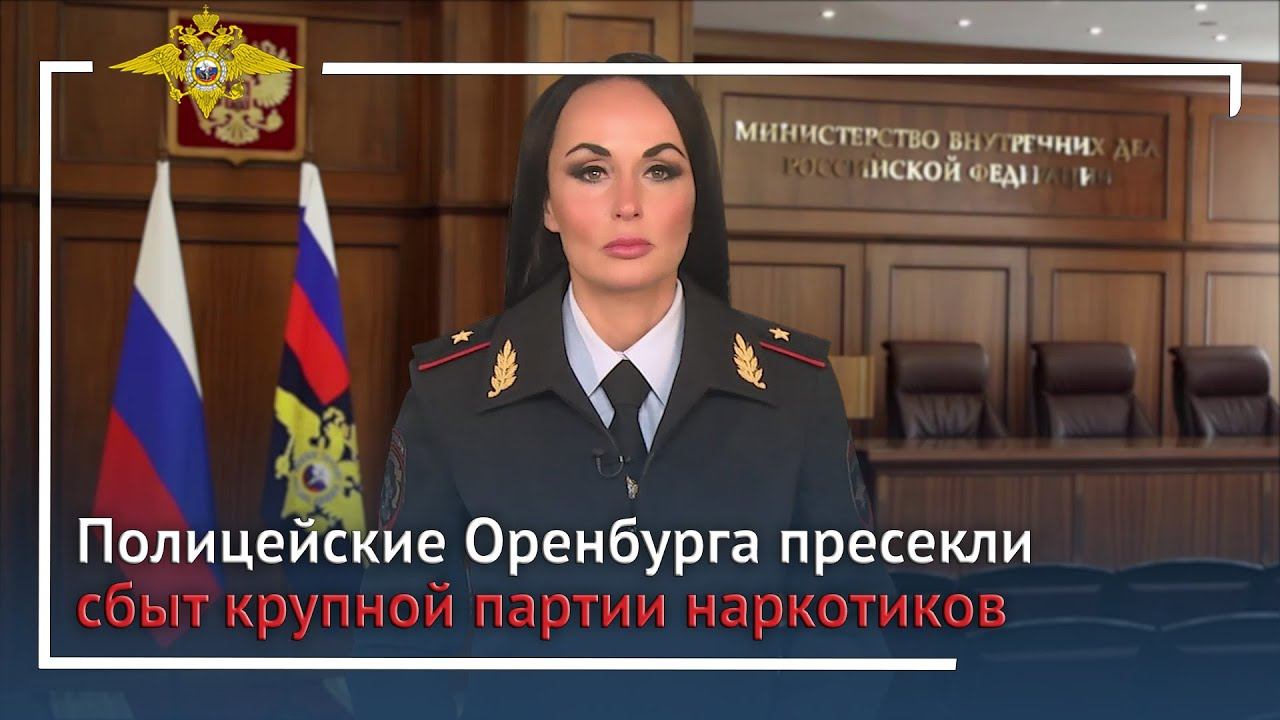 Ирина Волк: Полицейские Оренбурга пресекли сбыт крупной партии наркотиков смотреть онлайн