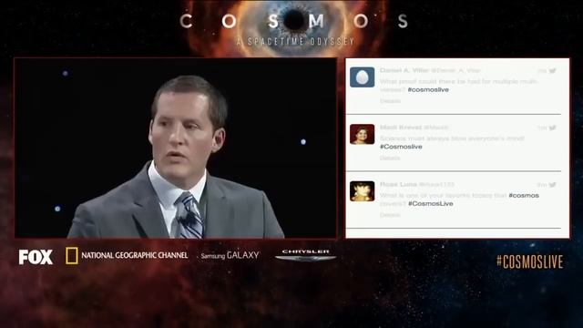 Cosmos A Spacetime Odyssey Q u0026A Neil deGrasse Tyson смотреть онлайн