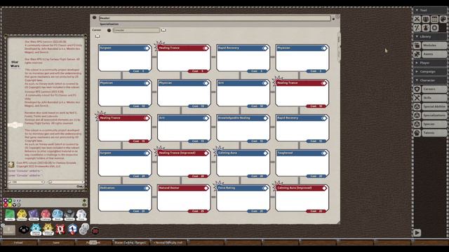 Genesys / Star Wars Rulesets - new feature: Career Specializations - part1 смотреть онлайн