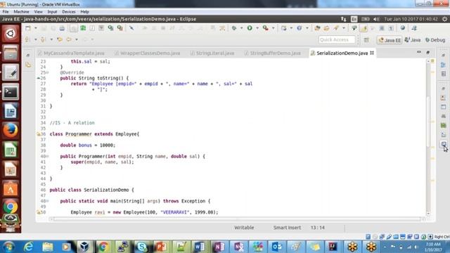 JAVA SERIALIZATION EXTERNALIZATION 16 смотреть онлайн