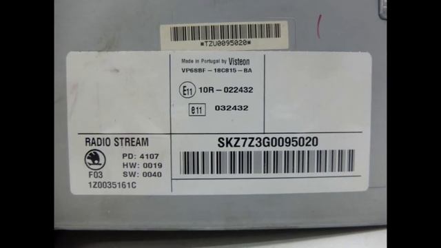 Skoda How to get your radio code смотреть онлайн