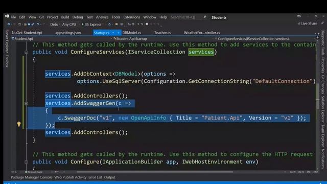 ASP.NET Core [P13] :Code first,API, Swagger, Async await and multi tiered смотреть онлайн