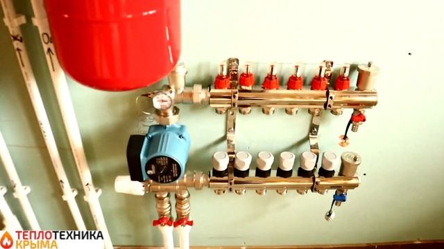 Отопление дома из СИП (SIP) панелей #ТеплотехникаКрыма смотреть онлайн
