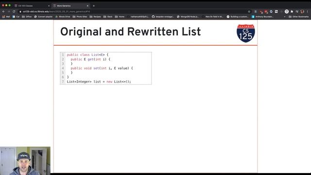 CS 125 Fall 2020 Lesson 61: Understanding Generics смотреть онлайн