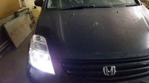 Тюнинг фар Honda Stream