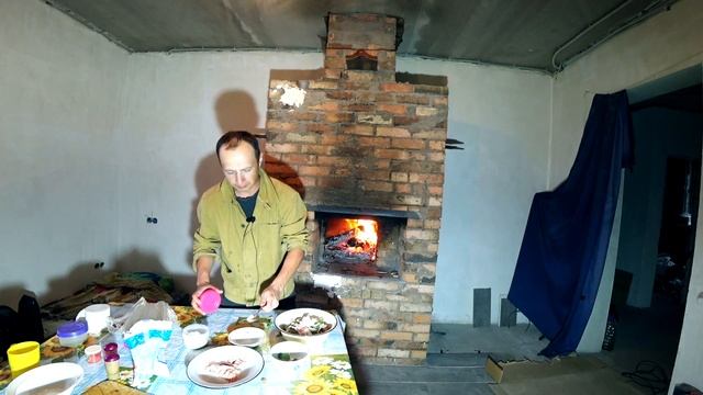 Шашлык из Дикой Щуки в Русской Печи ! смотреть онлайн