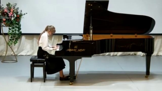 Елышева Екатерина, 13 лет, Я. Сибелиус "Багатель" op.34 #10 смотреть онлайн