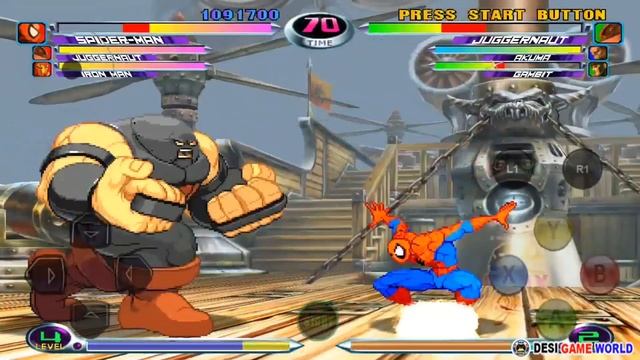 Marvel vs. Capcom 2: New Age of Heroes On Android Dreamcast смотреть онлайн