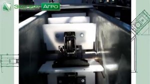 Работа транспортера (конвейера) цепного скребкового КС-320 на элеваторе в Липецкой области