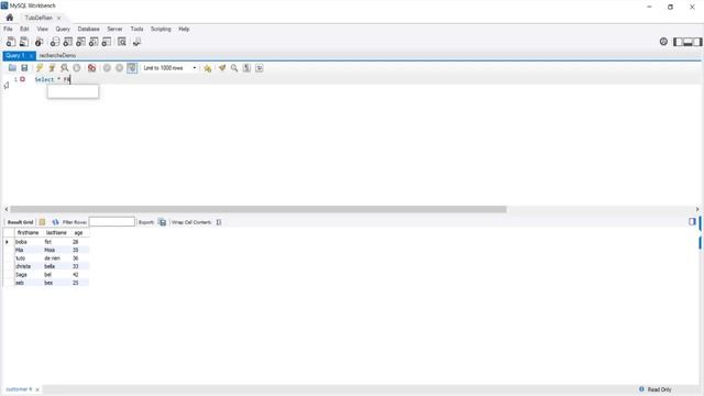 SQL Rechercher dans un tableau смотреть онлайн