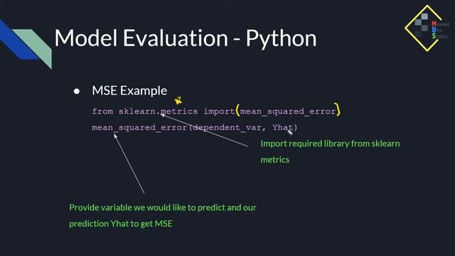 Model Evaluation in Python (DAS42 by Myanmar Data Science) смотреть онлайн
