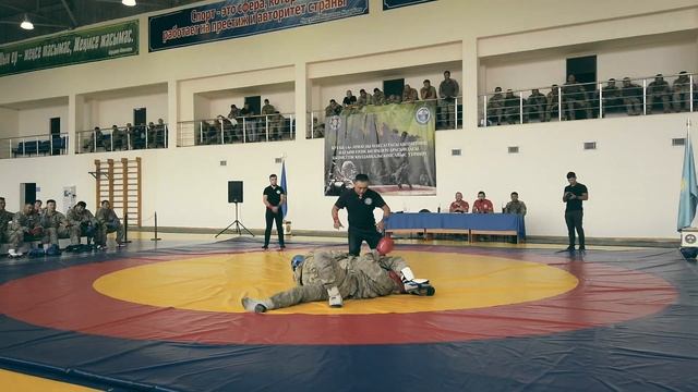 Турнир по служебно-прикладному многоборью среди сотрудников ССН "А" КНБ РК смотреть онлайн