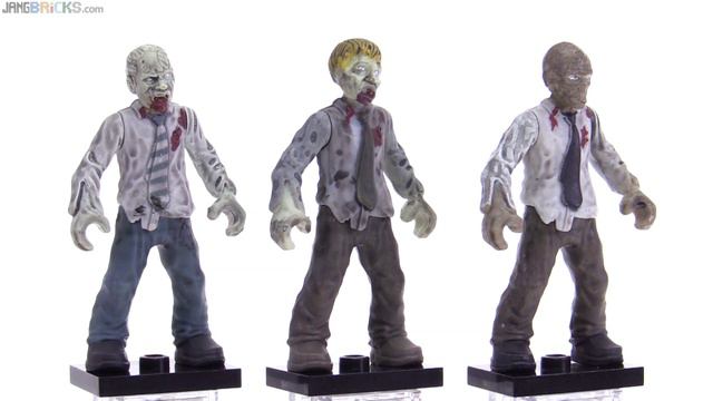 Mega Bloks Call of Duty Office Zombies Mob review! смотреть онлайн