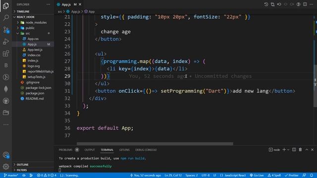 React.js-Hooks(useState) смотреть онлайн