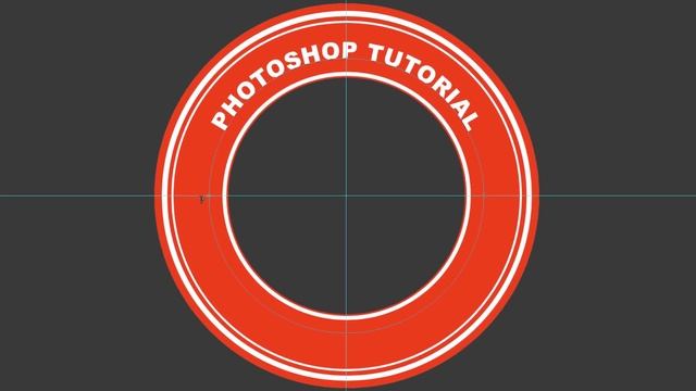 How To Type In a Circle In Photoshop - Text In a Circular Path Tutorial смотреть онлайн