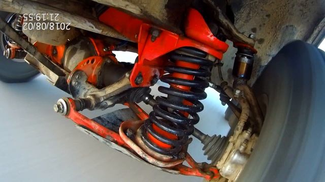 Работа передней подвески Нива (правильный лифт) смотреть онлайн