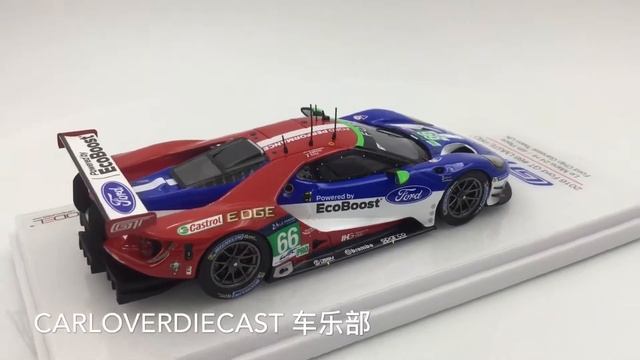 TSM Model 1:43 Ford GT #66 2016 24Hr. of Le Mans 4th Place Ford Chip Ganassi Team UK (TSM430106) смотреть онлайн