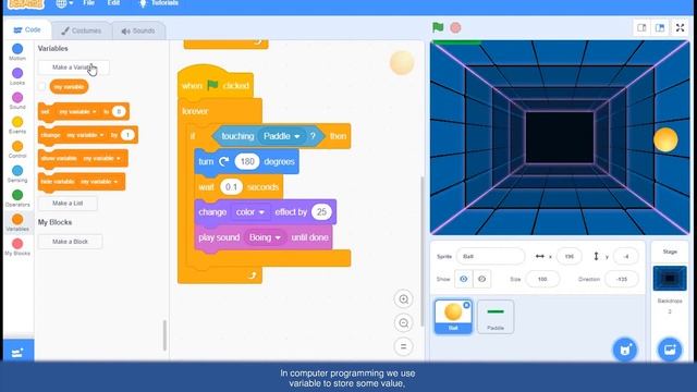 Make a Pong Game with Scratch Coding | Scratch Coding for Kids смотреть онлайн