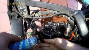 подтекание масла со шпилек крышки головки цилиндра на мотоциклах