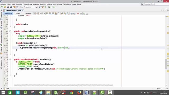 Java Para Arduino - Comunicação Serial Java Para Arduino com uso de interface gráfica - Aula 8 смотреть онлайн