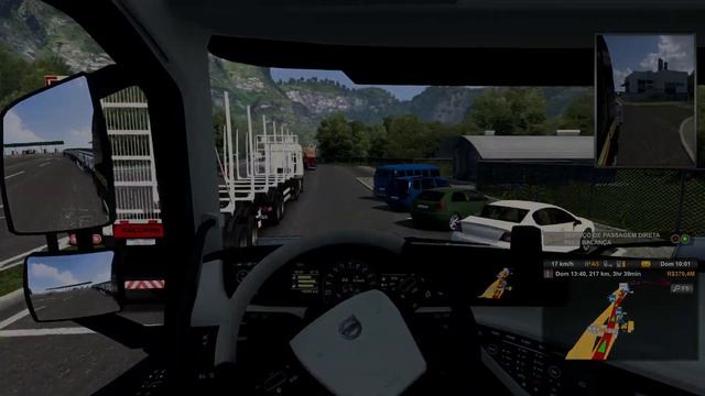 ETS2 - Queimados para Três Rios - Vigas de Concreto смотреть онлайн
