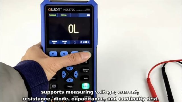 Owon HDS 200 Serisi Taşınabilir Osiloskop+Multimetre+Fonksiyon Jeneratörü смотреть онлайн