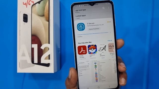 Samsung A12 / M12 App Lock Setting | How to use S Secure Folder Lock смотреть онлайн