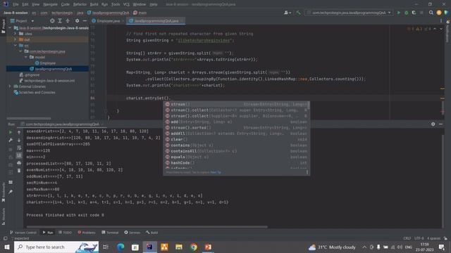 Programming Questions solved using Java 8 Stream API and Functional programming style смотреть онлайн