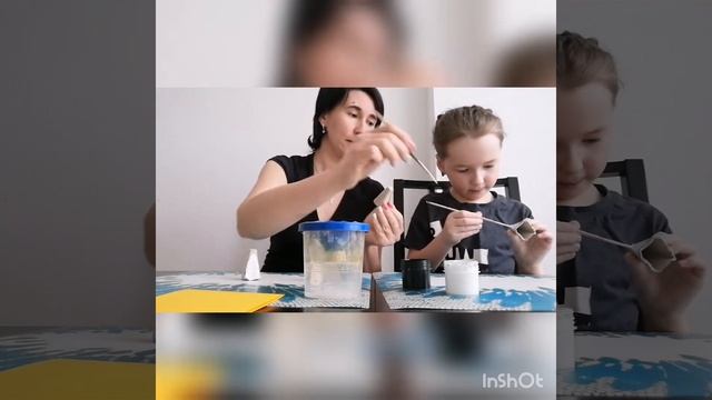 "Пингвины на льдине" Поделка из ячных лотков. смотреть онлайн