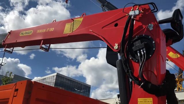 Тросовый манипулятор Палфингер ИНМАН ИТ150: изменение конструкции и ТТХ с 2018 года / INMAN IT150 смотреть онлайн