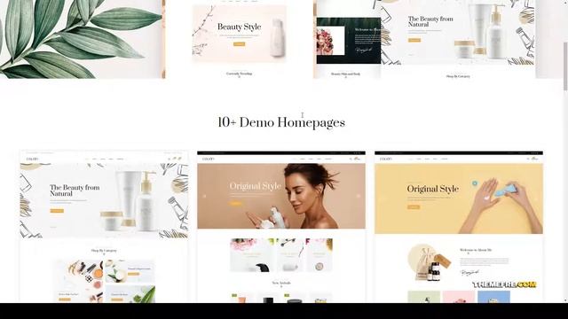Covan Cosmetics WooCommerce WordPress Theme 15 beauty Website Builder смотреть онлайн