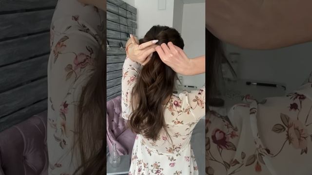 Необычная прическа в ШКОЛУ или ДЕТСКИЙ САД ?♀️Бант из волос смотреть онлайн