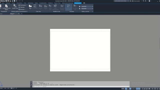 AUTOCAD 2020 ESPAÑOL - Escalas de Impresión (dibujo en mm) смотреть онлайн