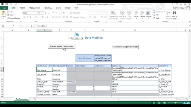 Eccella Data Masking Introduction -v2 смотреть онлайн