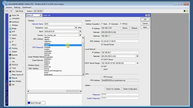 Как сбросить пароль Mikrotik / Сброс пароля / Быстрая настройка / Минимальные настройки безопасност смотреть онлайн