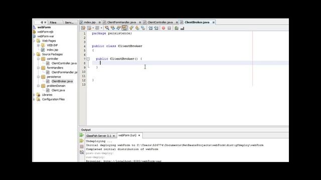 Java EE 4 tier application смотреть онлайн