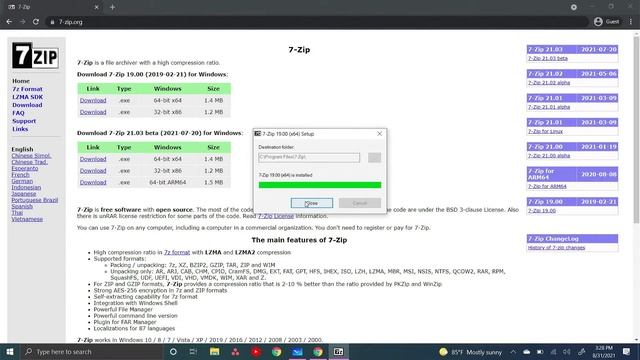 How To Open 7z Files On Windows 10 - How To Open 7zip Files