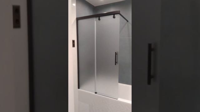 ШТОРКА НА ВАННУ SLIDE PEARL GV-862, ПРОФИЛЬ ЧЕРНЫЙ МАТОВЫЙ, МАТОВОЕ СТЕКЛО смотреть онлайн