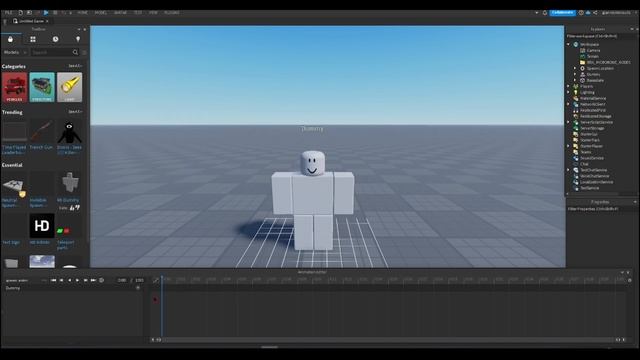 How to make a spawn animation for "R15" and "R6" in Roblox studio (Roblox Studio Tutorial) смотреть онлайн
