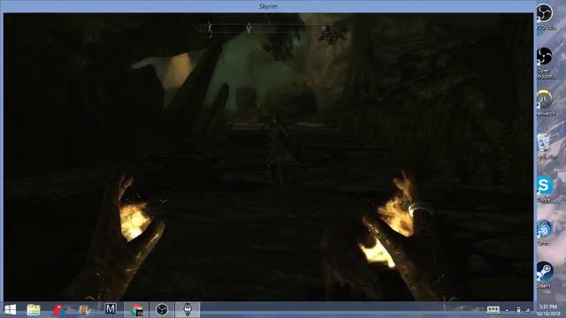 Attempting to play Skyrim смотреть онлайн