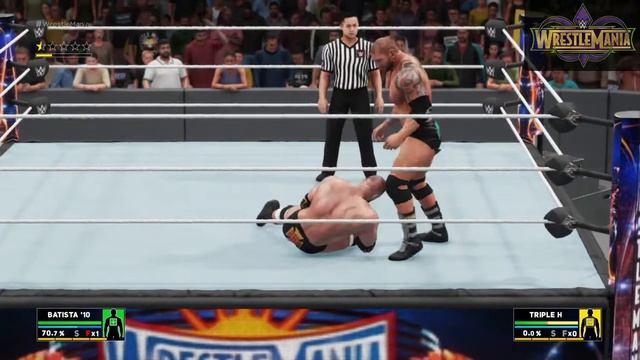 Batista vs. Triple H | WWE WrestleMania 34: 2018 Fantasy Dream Match смотреть онлайн