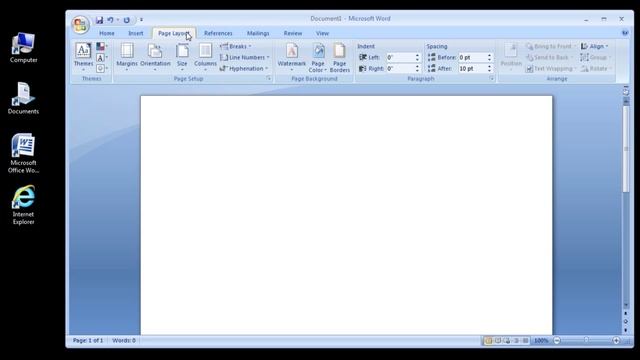 Microsoft Word 2007 Set Default Font, Margins And Line Spacing смотреть онлайн